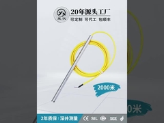 CYW16Y Tipo de pozo profundo Transmisor de nivel líquido de alta precisión resistente al desgaste